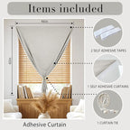 Magic Tape Window Curtain - Image 6