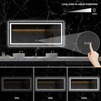 LOAAO 60X28 LED Bathroom Mirror - Image 4