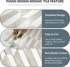 Vamos Tile Peel and Stick Backsplash Seamless Tile, 1-Sheet Stick on Backsplash - Image 2
