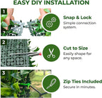 Artificial Plant Wall Panels, Faux Grass Ivy Privacy Screen Fence, Grass Wall - Image 4