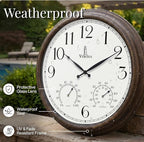 Outdoor Clocks for Patio Large Waterproof - Image 3