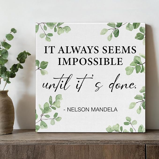 Inspirational Wall Art Motivational Painting Wall Decor - Image 4