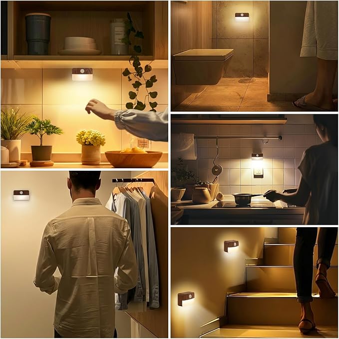 Guankai 8 Pack Motion Sensor Stair Light - Image 4