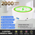 3 Pack Picture Lights for Wall, 13 RGB Color Rechargeable Battery Operated wall - Image 2