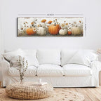 Large Pumpkin Wall Art Fall Wall Decor Farmhouse Kitchen Pictures Wall Decor - Image 3