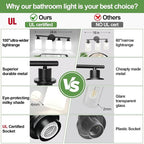 Zarbitta 4-Light Bathroom Light Fixtures, Bathroom Wall Lamp - Image 2