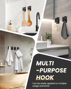 Heavy Duty Adhesive Hooks - 26lb Max - Image 6