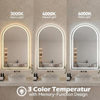Sweetcrispy 24“×36” LED Bathroom Backlit Mirror - Image 5