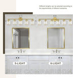 Crystal Bathroom Light Fixtures, Bathroom Lighting Fixtures Over Mirror - Image 3