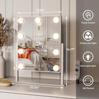 ZL ZELing Vanity Mirror with Lights, Makeup Mirror with Lights, Light up - Image 3