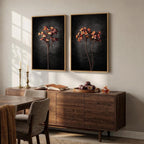 Framed Vintage Botanical Wall Art - Image 3