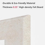 Neatsure Large Cork Board for Wall, 12 Panels Felt Tiles Tack Push Pin Board - Image 4