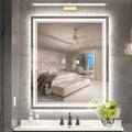 Ratsamee 30x36 Inch LED Bathroom Mirror by RATSAMEE