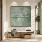 Extra Large Framed Black Abstract Wall Art - Image 3