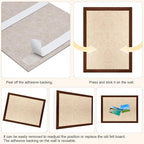 Felt Bulletin Board, 15.7''X 11.8'' corkboard Pin Board - Image 7