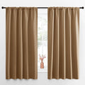 NICETOWN Blackout Curtains for Living Curtains, 52 by 63 Inch, Window Treatment by NICETOWN
