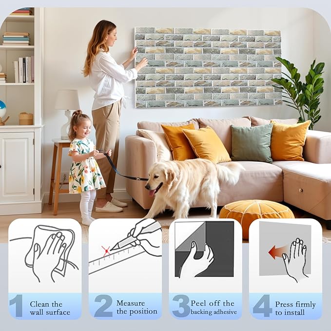 12Pack Acoustic Panels, Decorative Sound Dampening Wall Panels - Image 6