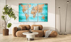 ZEYDRT Wall Art Living Room map of the world Office Wall Decoration Bedroom - Image 2
