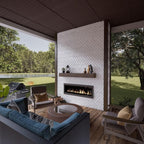 EverStone Herringbone Faux Brick Panel, 46 1/2"W x 25 1/4"H x 1"D - Image 12