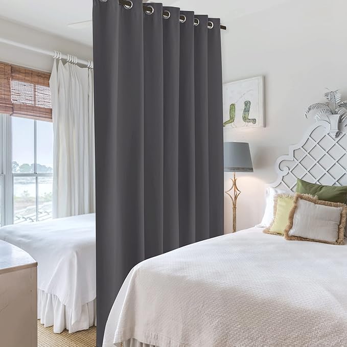 RYB HOME Portable Room Divider Curtain, Noise Reduction Privacy Protection - Image 4