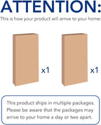 FLEXIMOUNTS 4-Pack 24-inch-by-72-inch Wall Shelf Garage Storage Rack Wall - Image 4