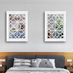 Wocred Set of 2 Rectangular Wall Mirror, Gorgeous Rustic Farmhouse Accent Mirror - Image 4
