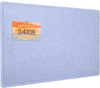 Lightomorrow Bulletin Board, 24 x 18 inches Felt Board Decorative Pin Board by Lightomorrow