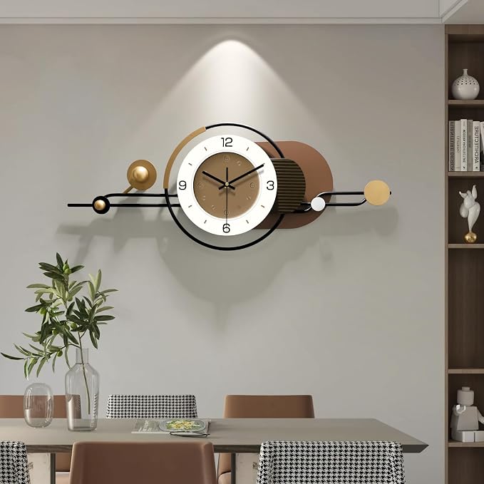 Modern Wall Clock for Living Room/Office Decor, Large Decorative Wall Clock - Image 3