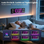 Digital Clock Large Display, Led Big Wall Clocks - Image 4