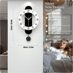 Modern Wall Clock Battery Operated Large Clock - Image 4