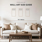 VIYYIEA Boho Solid Wood Carved Wall Art Set of 3, Geometric Minimalist Wooden - Image 6