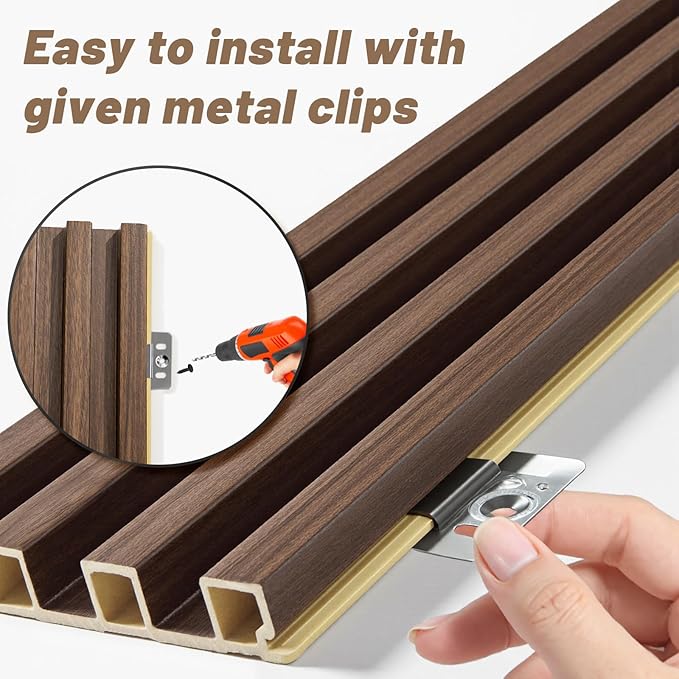 WPC Slat Wall Paneling, Accent Slat Wall Paneling - Image 5