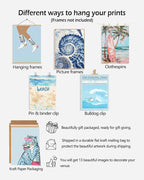 KBKBART Coastal Cowgirl Room Decor Aesthetic Set of 13, Coastal Granddaughter - Image 3