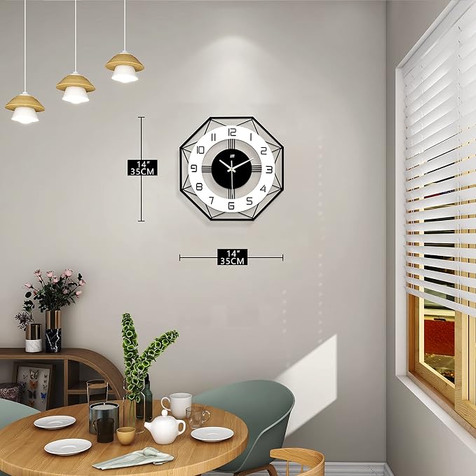 Large Wall Clocks for Living Room Decor Modern Silent Wall Clock for Home House - Image 4