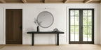Madison Park Round Mirror, Metal Frame Circle Mirror 36 inch, Wall Art Decor - Image 2
