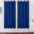 LEMOMO Blackout Curtains 52 x 72 inch/Royal Blue Curtains Set of 2 by Lemomo