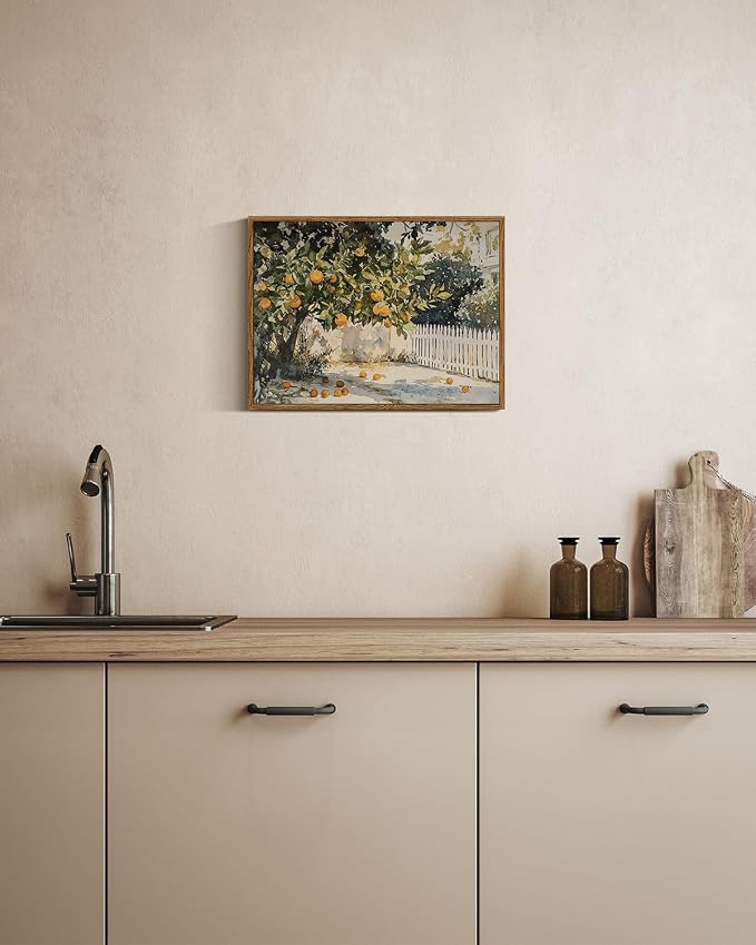 InSimSea Framed Canvas Wall Art Vintage Decor, Classic Rustic Farmhouse Wall - Image 2