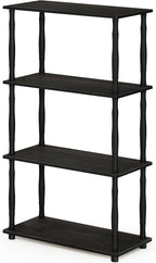 Furinno Turn-N-Tube 4-Tier Multipurpose Shelf Display Rack, Classic Tubes - Image 5
