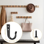 12 Pcs Metal Wall Hooks, Coat Hook, Hooks - Image 3
