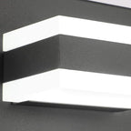 SOLFART Black Bathroom Vanity Lights Over Mirror Dimmable LED Modern Black - Image 9