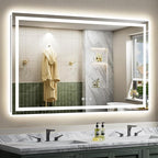 Briivue 66x36 Inch LED Bathroom Mirror by Briivuemodernmirrors