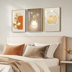 Framed Modern Luxury Gold Wall Art, Wall Decor - Image 3