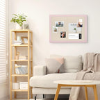 Large Cork Board with Linen, Picture Display Vision Board Corkboards - Image 6