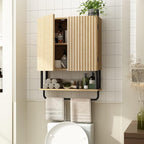 RUSTOWN Fluted Bathroom Wall Cabinet - Image 2