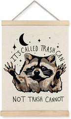 Foritho Funny Motivational Raccoon Poster Wall Art Framed, Gifts by Unknown