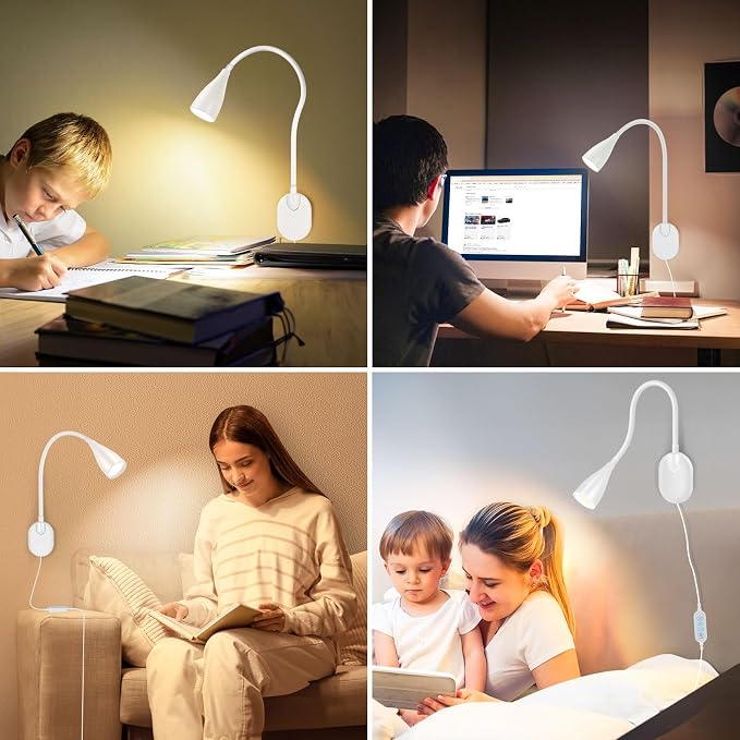 LiFMIRA Wall-Mounted LED Bedside Reading Light - Image 8