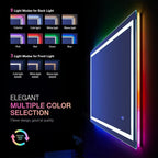 LOAAO 50"X30" LED Bathroom Mirror - Image 4