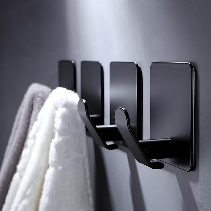 DELITON 4 Pack Adhesive Hooks - Image 3