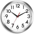 DAXSMY 14 Inch Wall Clock Large Battery Operated Big Silent Non Ticking Analog by DAXSMY