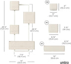Umbra Cubiko Wall-Mount Planter - Image 3